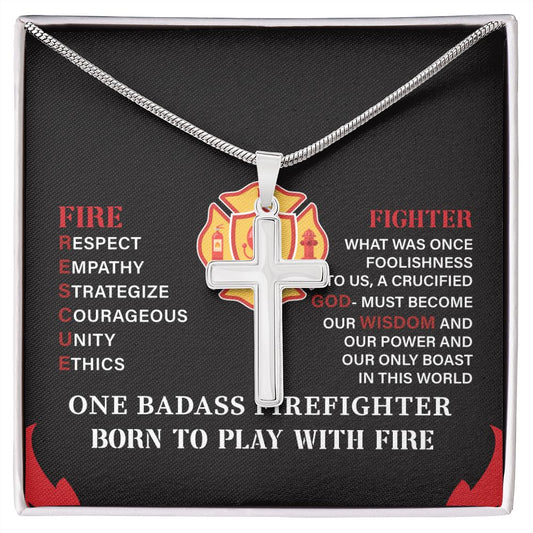 One Badass Firefighter Born To Play With Fire