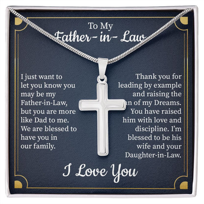 To My Father-In-Law I'm Blessed To Be His Wife And Your Daughter-In-Law, I Love You