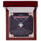 To My Granddaughter Necklace Gift From Grandma