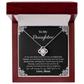 To My Daughter Necklace Gift from Mom – Eternal Love and Beauty Jewelry
