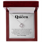To My Queen Necklace Gift From Your King
