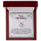 75th Birthday Necklace for Wife