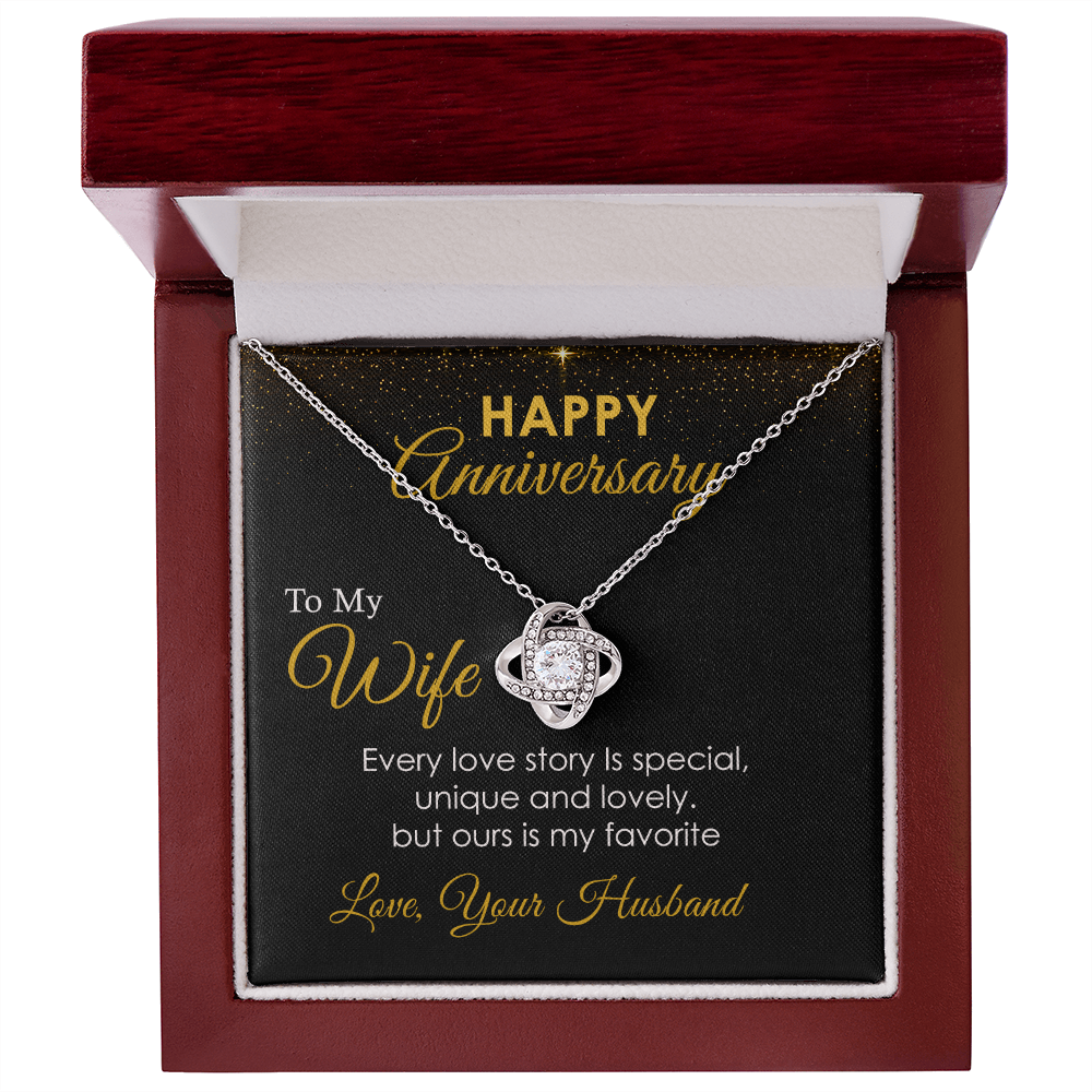 Anniversary Gift for Wife from Husband With Message Card