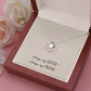Sister Necklace Gift with Heartfelt Message Card