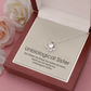 Unbiological Sister Necklace Gift – Not Sisters by Blood but by Heart Jewelry