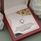 Unbiological Sister Necklace Gift with Heartfelt Message Card for Best Friend