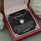 To My Daughter Necklace Gift from Mom – Eternal Love and Beauty Jewelry