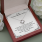 Future Mother-in-Law Necklace Gift from Bride with Heartfelt Message Card