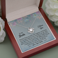 Best Friend Necklace Gift from Bestie with Heartfelt Message Card
