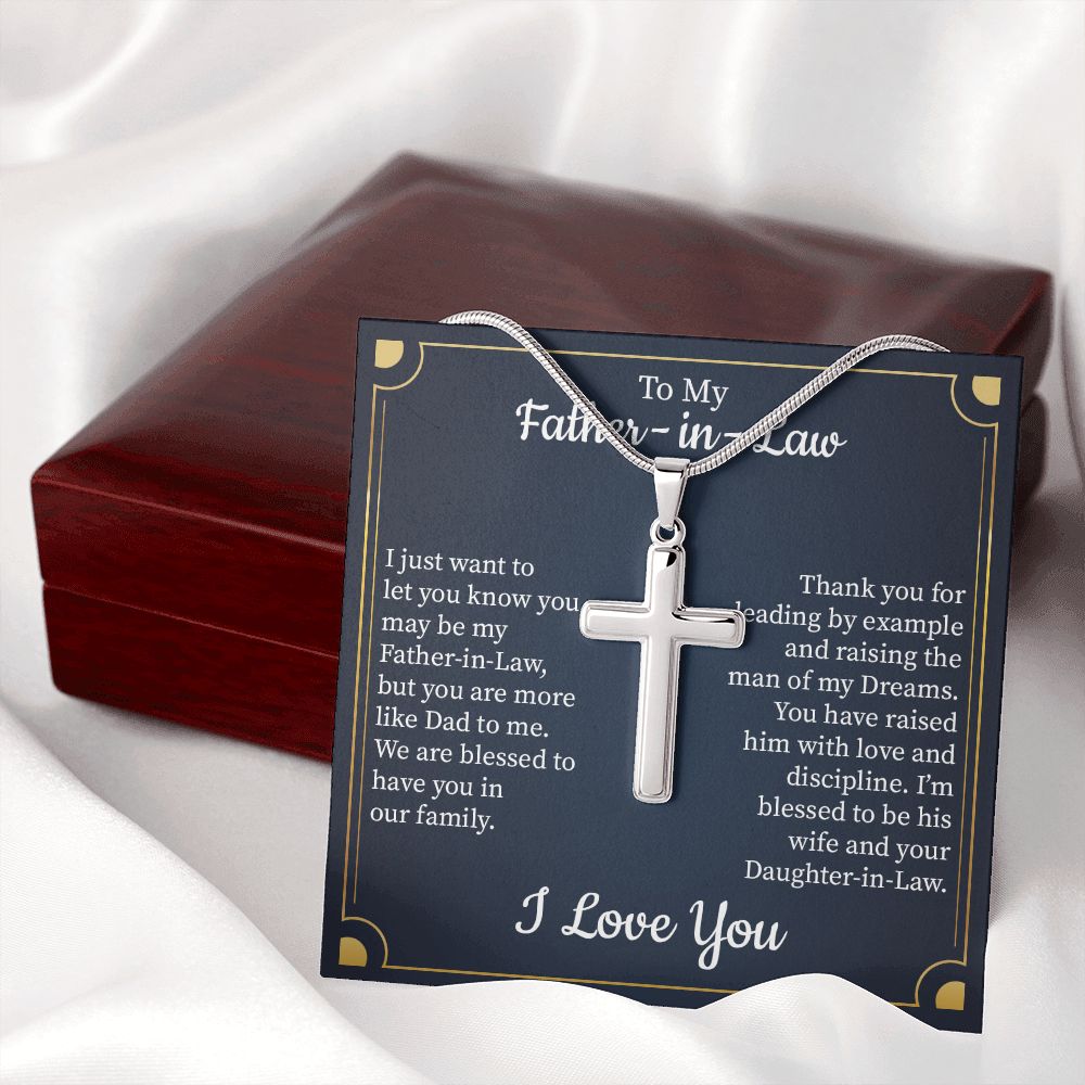 To My Father-In-Law I'm Blessed To Be His Wife And Your Daughter-In-Law, I Love You