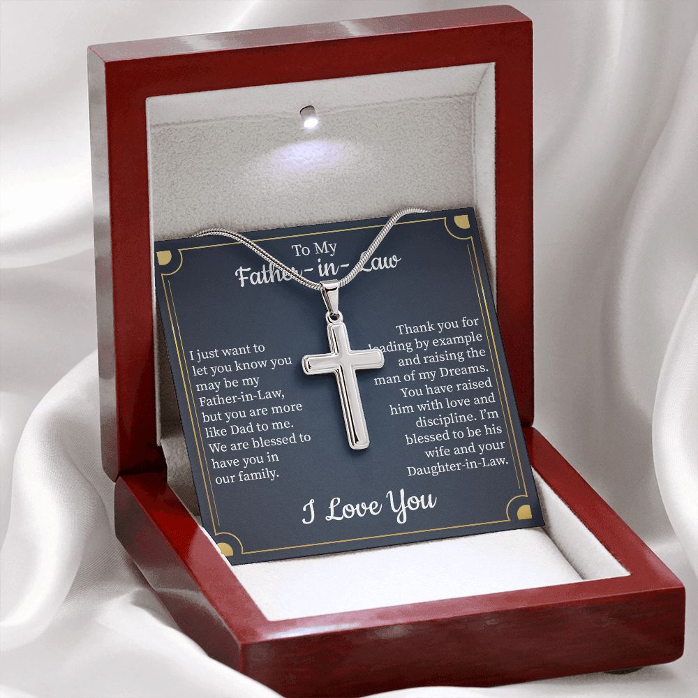 To My Father-In-Law I'm Blessed To Be His Wife And Your Daughter-In-Law, I Love You