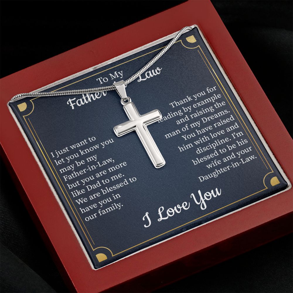 To My Father-In-Law I'm Blessed To Be His Wife And Your Daughter-In-Law, I Love You