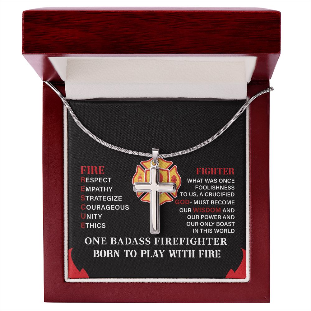 One Badass Firefighter Born To Play With Fire