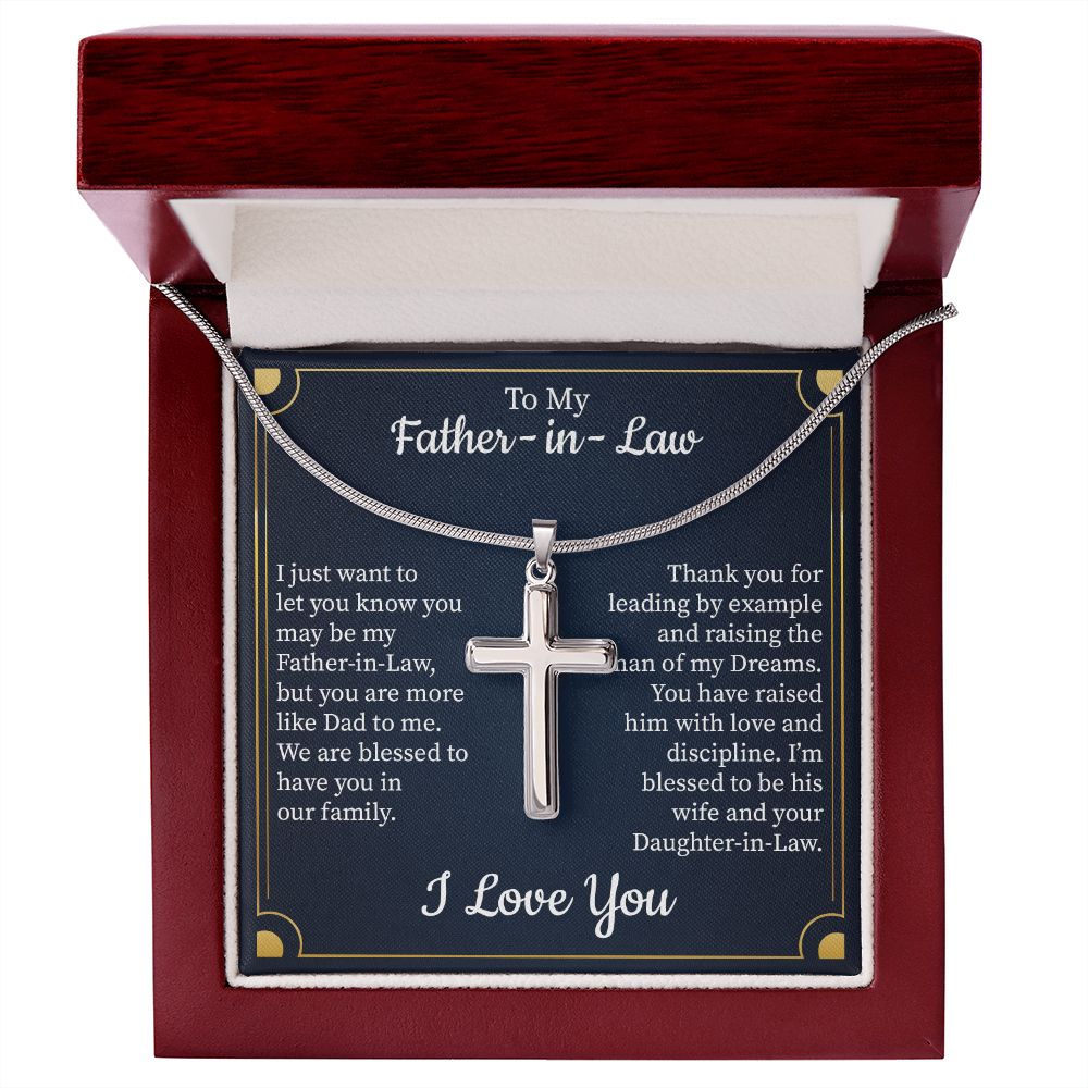 To My Father-In-Law I'm Blessed To Be His Wife And Your Daughter-In-Law, I Love You